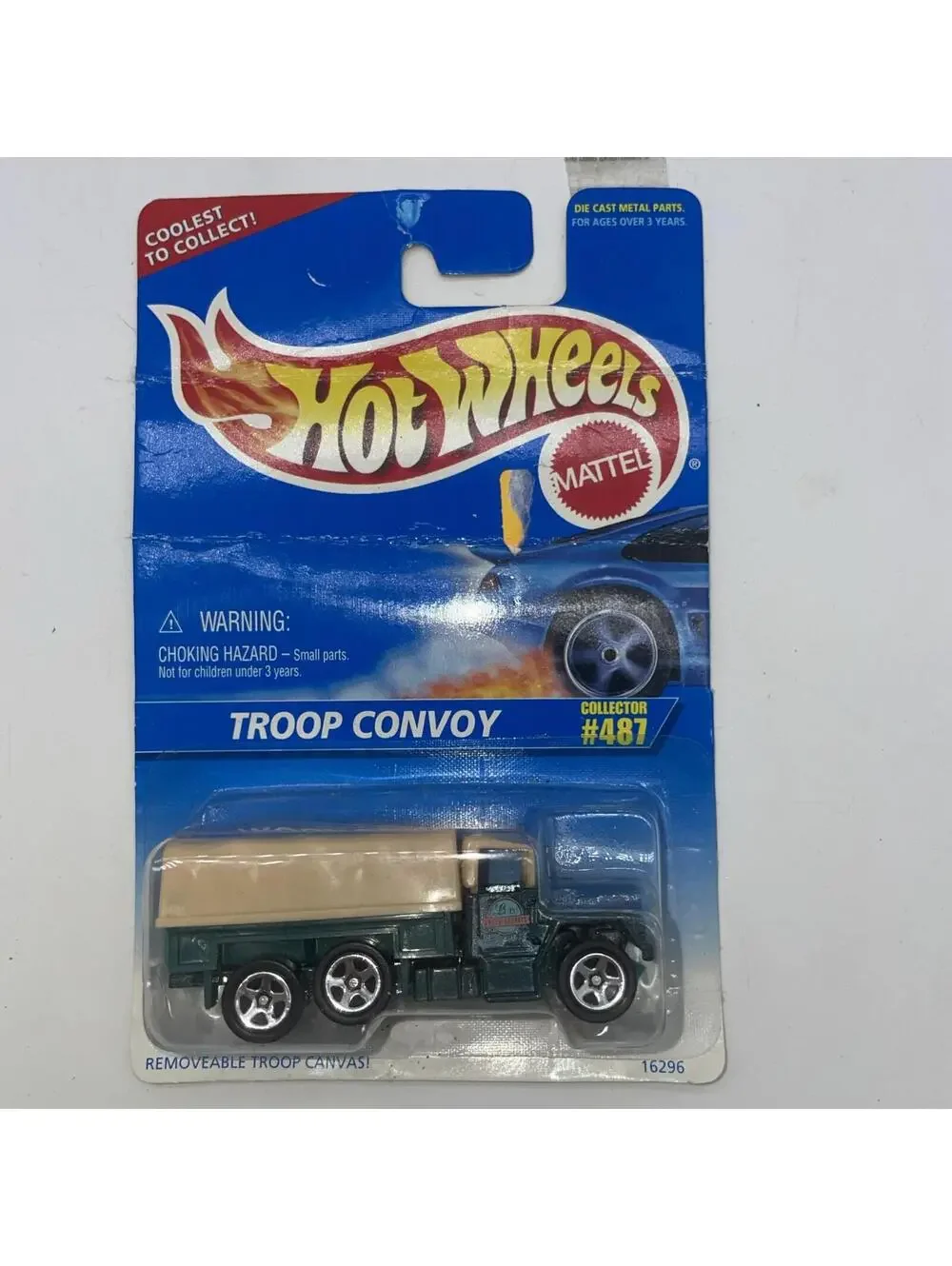 Hot Wheels -  Troop Convoy  #487 - Military Truck